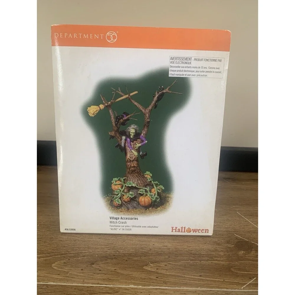 Dept 56 Village Accessories Witch Crash 56.53056 Head Doesn’t Spin Parts Only